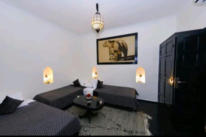 Riad Des Ours Marrakesh Bagian luar foto